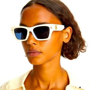 Tory Burch Miller Geometric Sunglasses